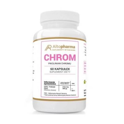 ALTO PHARMA Chrom 200µg, 60 kapsułek