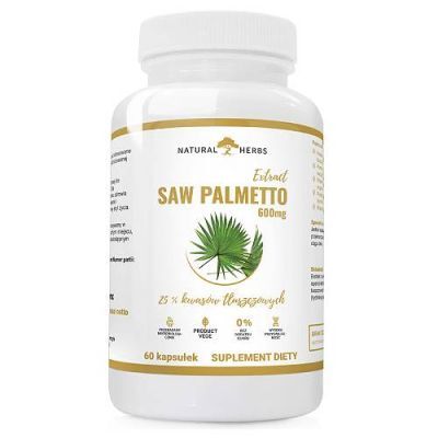ALTO PHARMA Ekstrakt z Saw Palmetto 600 mg, 120 kaps.