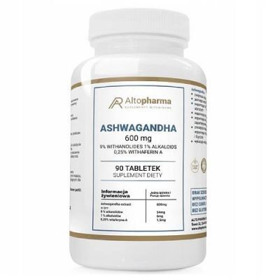 ALTOPHARMA Ashwagandha 600 mg, 90 tabl.