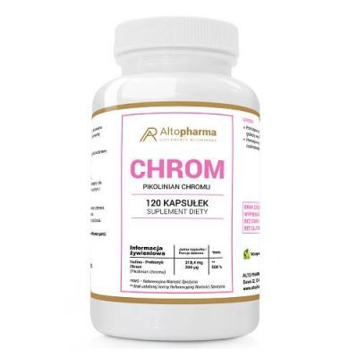 ALTOPHARMA Chrom 200 µg, 120 kaps.