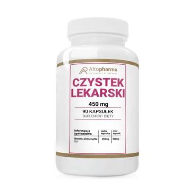 ALTOPHARMA Czystek lekarski Ekstrakt 450mg, 90 kapsułek