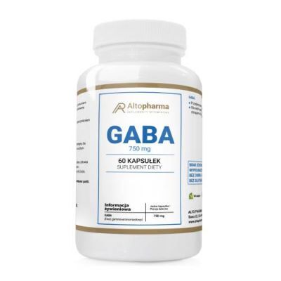 Altopharma Gaba 750 mg, 60 kaps.