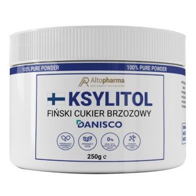 Altopharma Ksylitol Fiński cukier brzozowy Danisco, 250 g