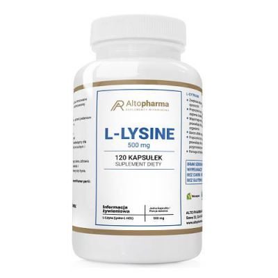ALTOPHARMA L-Lizyna 500 mg, 120 kaps.