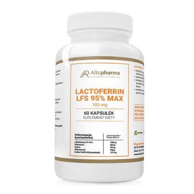 ALTOPHARMA Laktoferyna Max 100 mg, 60 kaps.