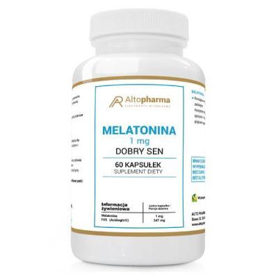 ALTOPHARMA Melatonina 1 mg, 60 kaps.
