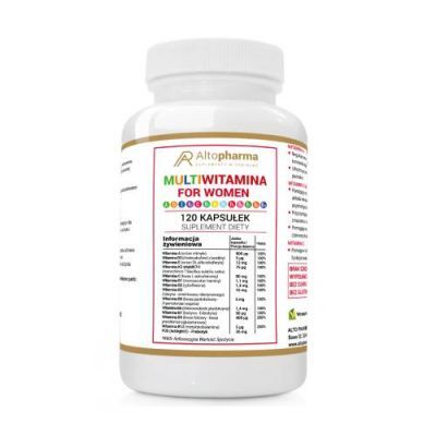 ALTOPHARMA Multiwitamina dla kobiet, 120 kapsułek