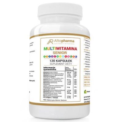 ALTOPHARMA Multiwitamina Senior, 120 kaps.