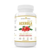ALTOPHARMA Natural Herbs Acerola Ekstrakt 250mg smak wiśniowy, 120 past. do ssania