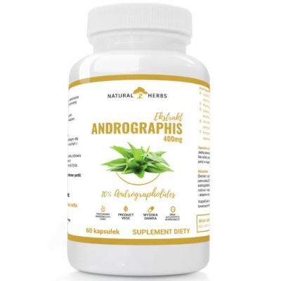 ALTOPHARMA Natural Herbs Andrographis 400 mg, 60 kaps.