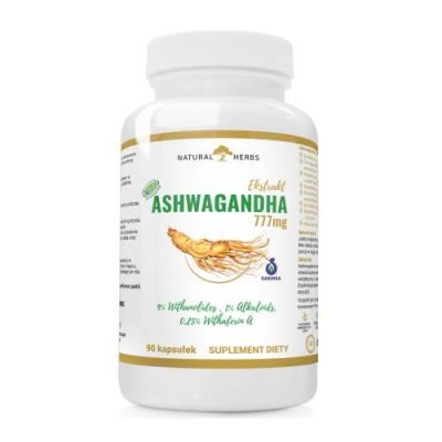 ALTOPHARMA Natural Herbs Ashwagandha 777 mg, 90 kaps.