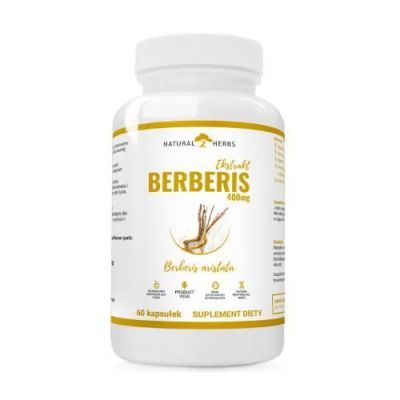 ALTOPHARMA Natural Herbs Berberis Extract 400mg, 60 kapsułek