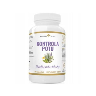 ALTOPHARMA Natural Herbs Kontrola Potu, 90 kaps.
