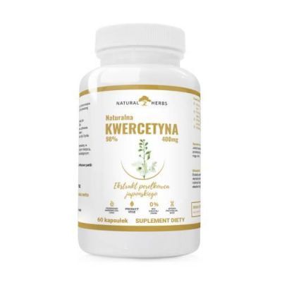 ALTOPHARMA Natural Herbs Naturalna kwercetyna 400mg Perełkowiec japoński, 60 kaps.