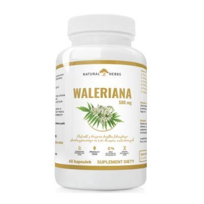 ALTOPHARMA Natural Herbs Waleriana 500 mg, 60 kaps.
