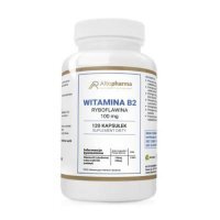 ALTOPHARMA Witamina B2 100mg Ryboflawina, 120 kapsułek