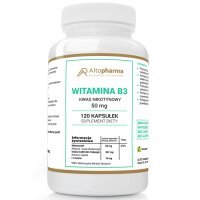 ALTOPHARMA Witamina B3 50 mg, 120 kaps.