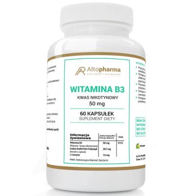 ALTOPHARMA Witamina B3 50 mg, 60 kaps.