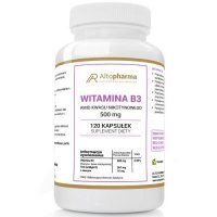 ALTOPHARMA Witamina B3 500 mg, 120 kaps.