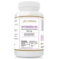 ALTOPHARMA Witamina B3 500 mg, 60 kaps.