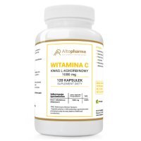 Altopharma Witamina C 1000 mg kwas L-askorbinowy, 120 kaps.