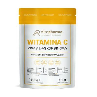 ALTOPHARMA Witamina C Kwas L-askorbinowy proszek, 1000g