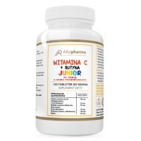 Altopharma Witamina C + Rutyna Junior, 120 tabl. do ssania