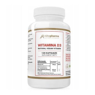 ALTOPHARMA Witamina D3 4000 IU, 120 kaps.