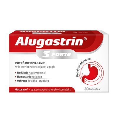 ALUGASTRIN 3 FORTE 30 tabletek