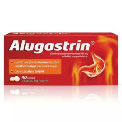 ALUGASTRIN 40 tabletek do ssania