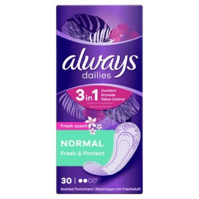 ALWAYS NORMAL Fresh scent Wkładki higieniczne, 30 sztuk