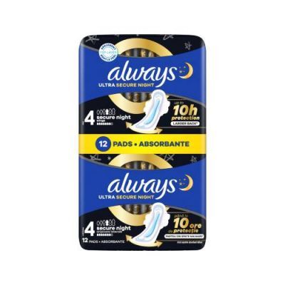 ALWAYS ULTRA EXNIGHT PROTECT podpsaki 2 X 6 sztuk
