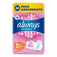 ALWAYS ULTRA NORMAL + SENSITIVE Quatro podpaski 4 x 10 sztuk