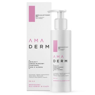 AMADERM Specjalistyczny żel do higieny intymnej, 195 ml