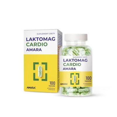 AMARA Laktomag Cardio, 100 kapsułek