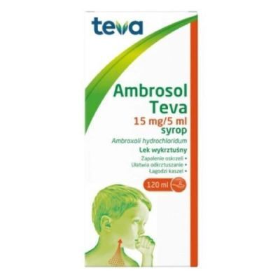 Ambrosol syrop 0,015 g/5ml, 120ml KRÓTKA DATA 31.10.2026