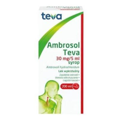 Ambrosol syrop 30 mg/5ml- 200ml KRÓTKA DATA 31.10.2026
