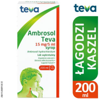 AMBROSOL TEVA 15 mg/5 ml syrop 200 ml