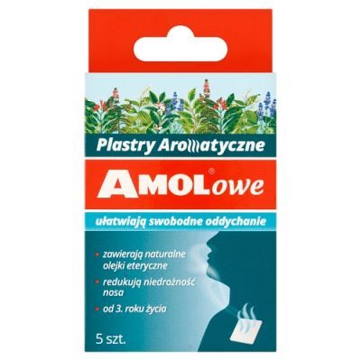AMOLOWE Plastry aromatyczne 5 sztuk