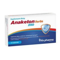 ANAKETON FORTE 250  10 tabletek