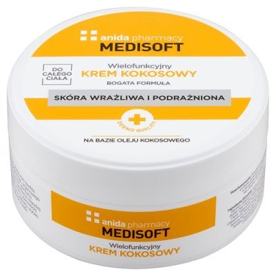 Anida Medisoft Wielofunkcyjny krem kokosowy, 125 ml