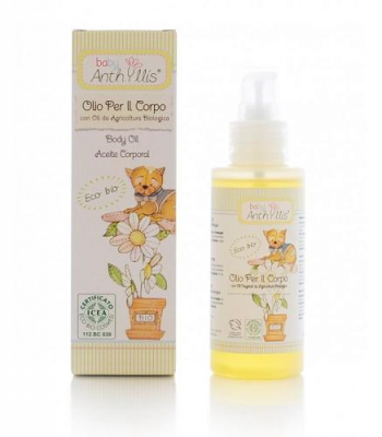 ANTHYLLIS BABY ECO BIO oliwka olejek do ciała z olejem z rolnictwa ekologicznego 100 ml PIERPAOLI