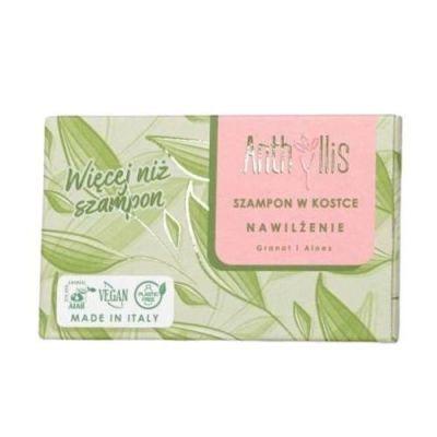 ANTHYLLIS Nawilżenie Szampon w kostce Granat&Aloes, 80g KRÓTKA DATA 19.01.2026