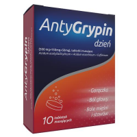 ANTYGRYPIN DZIEŃ 10 tabletek musujących