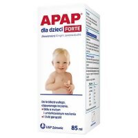 APAP dla dzieci FORTE 40mg/ml zawiesina 85 ml