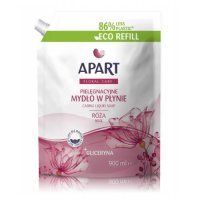 APART FLORAL CARE Mydło w płynie RÓŻA Z GLICERYNĄ zapas, 900ml