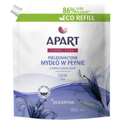 APART Pielęgnacyjne mydło w płynie Lilia, 900ml