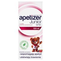 Apetizer Junior syrop o smaku malinowo-porzeczkowym, 100 ml