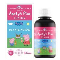 Apetyt Plus Junior płyn 160 ml Dom.Apt  KRÓTKA DATA 30.11.2024