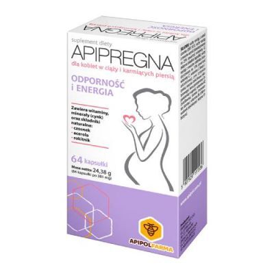 APIPREGNA, 64 kapsułki